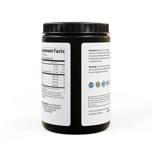 BCAA Supplement, Grape (325g, 11.46oz, 50 servings) - Image 4