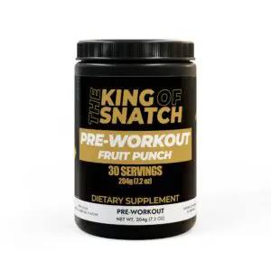 Pre-Workout Supplement, Fruit Punch (204g, 7.1oz)