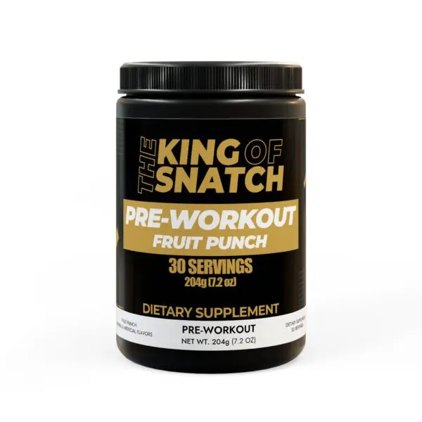 Pre-Workout Supplement, Fruit Punch (204g, 7.1oz)