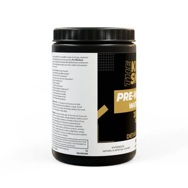 Pre-Workout Supplement, Watermelon (300g, 10.58oz) - Image 2