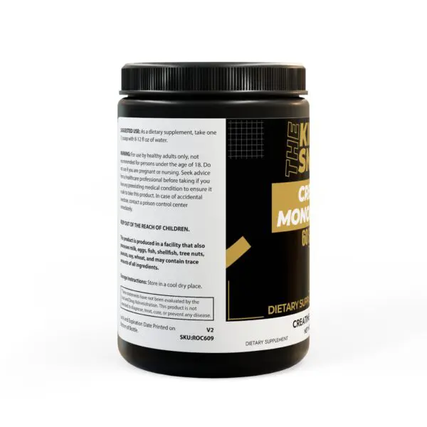 Creatine Monohydrate Supplement (300g, 10.58oz) - Image 2