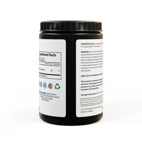 Creatine Monohydrate Supplement (300g, 10.58oz) - Image 4