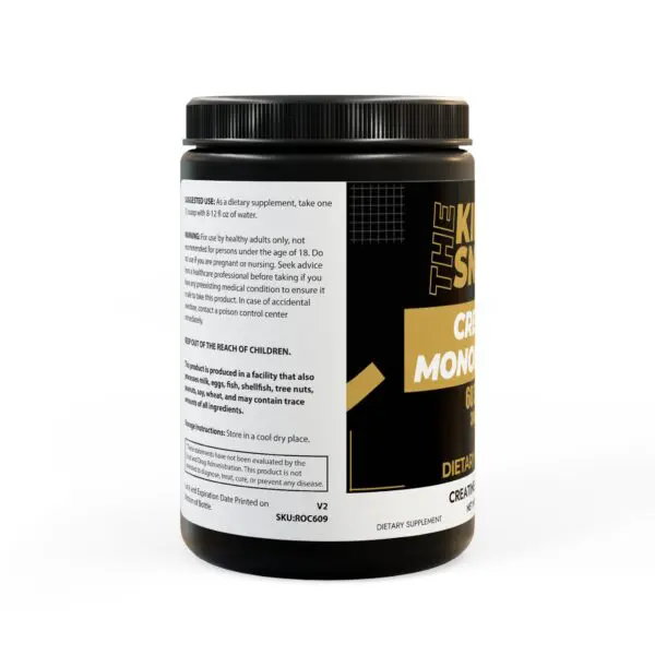 Creatine Monohydrate Supplement (300g, 10.58oz) - Image 2