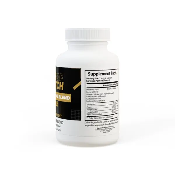 Digestive Enzyme Blend Supplement (60 Capsules) - Image 3