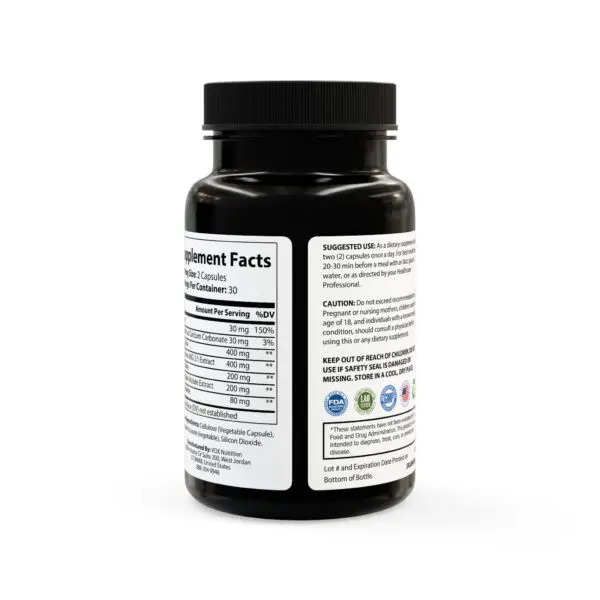 L-Arginine Supplement (60 Capsules) - Image 4