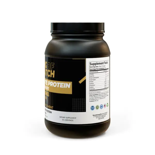 Whey Isolate Protein Supplement (907g, 2lb) - Image 3