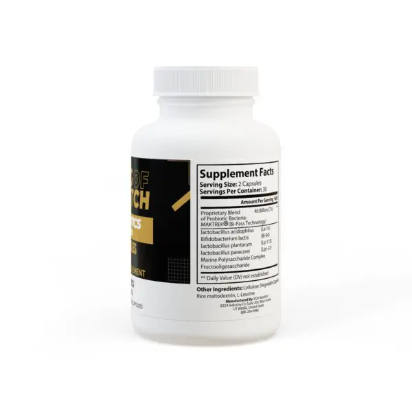 Probiotics Supplement (60 Capsules) - Image 3