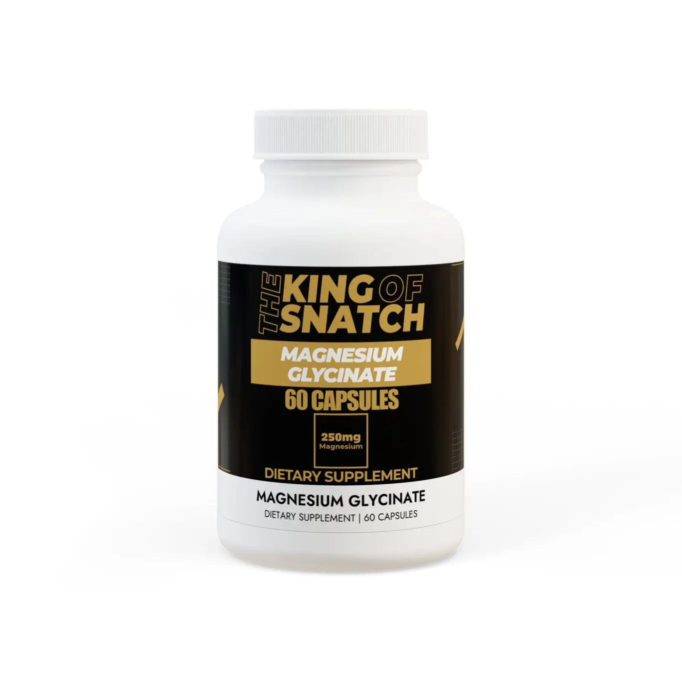 Magnesium Glycinate Supplement (60 Capsules)