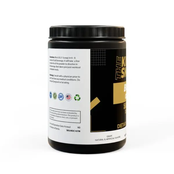 BCAA Supplement, Grape (325g, 11.46oz, 50 servings) - Image 2