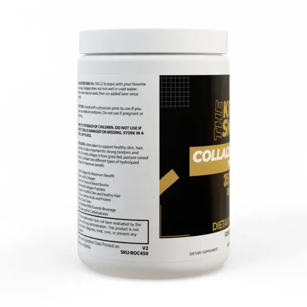 Collagen Peptides Type I & III Supplement (350g, 12.3oz) - Image 2