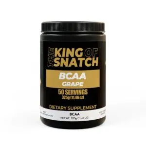 BCAA Supplement, Grape (325g, 11.46oz, 50 servings)
