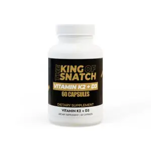 Vitamin K2 + D3 Supplement (60 Capsules)