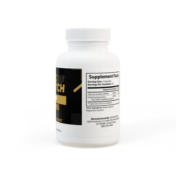 5-HTP Supplement (60 Capsules) - Image 3
