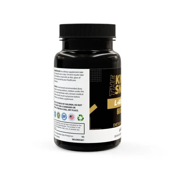 L-Arginine Supplement (60 Capsules) - Image 2