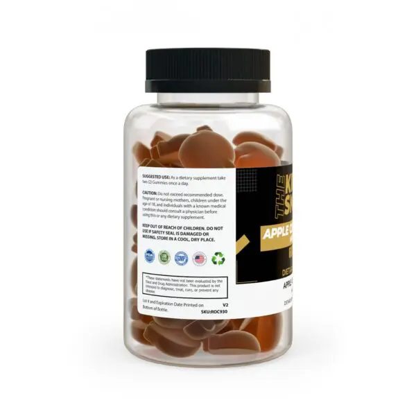 Apple Cider Vinegar Gummies (60 Gummies) - Image 2